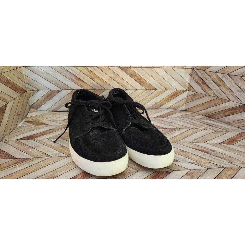 Unisex Converse Black Suede Sea Star Sneaker Shoe Size M 9.5 W 11 136744C